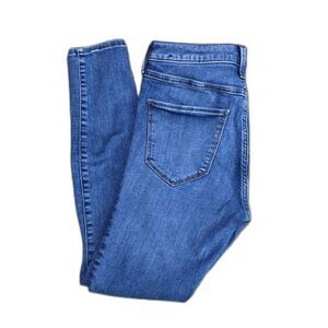 Hollister Jean Leggings Womens Size 26 Stretched Cropped Highrise Distressed